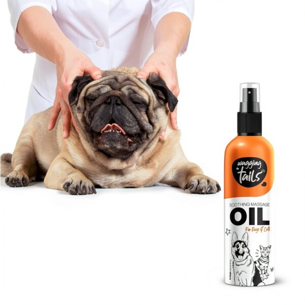 Wagging Tails Soothing Oil for Dogs & Cats 6.76 fl oz Coconut VitaminE-6
