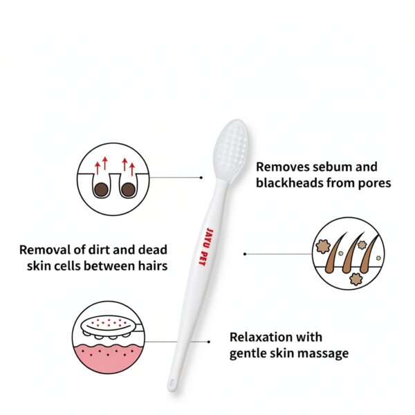 JAYU PET Cat Blackhead Kit – Black Seed Cleaner & Brush-5
