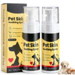 2pc Pet Skin Treatment Spray for Dogs and Cats - Nature Soothing Solution for Itchy Skin, Reduces Scratching - Cat Itchy Skin Treatment-0