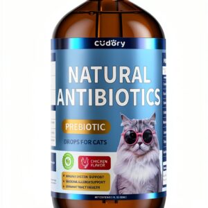 Natural Antibiotics for Cats Cudory Chicken Flavor Liquid 2 fl oz-0