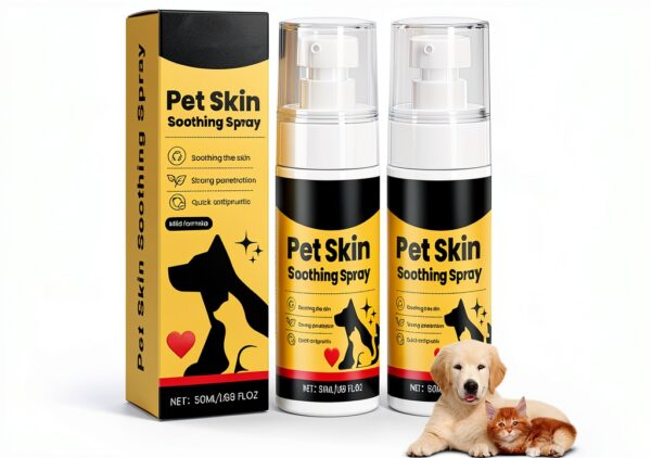 Pet Skin Treatment Spray jingchangdian for Dogs and Cats Itch Relief-0