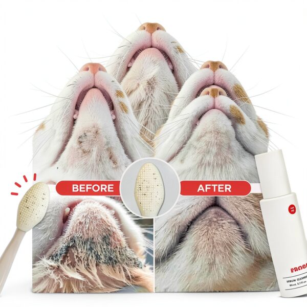 JAYU PET Cat Blackhead Kit – Black Seed Cleaner & Brush-1