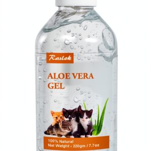 Aloe Vera Gel for Cats Raslok 99% Natural Skin & Coat Care 220gm-0