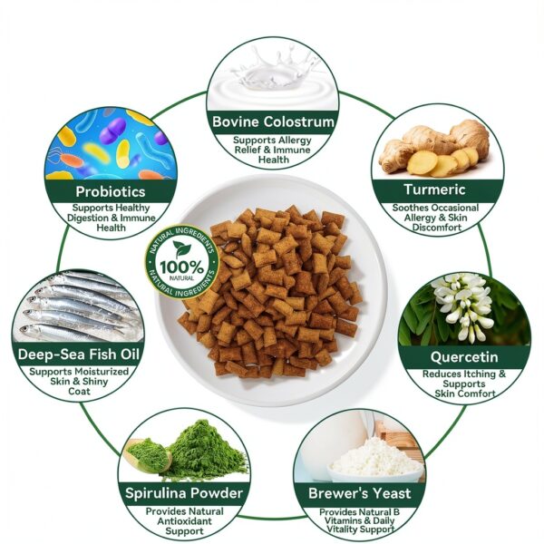 Cat Allergy Relief YOTANGO Chews – Immune & Digestive Support, Chicken-6
