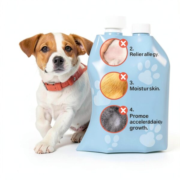 Dog & Cat Skin Care Roll On oivolii Coconut Oil Itch Relief 2.3fl oz-1