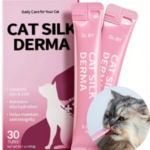 Doctor By Cat Silk Derma Lickable Coat – Dandruff Relief – 30 Tubes-0