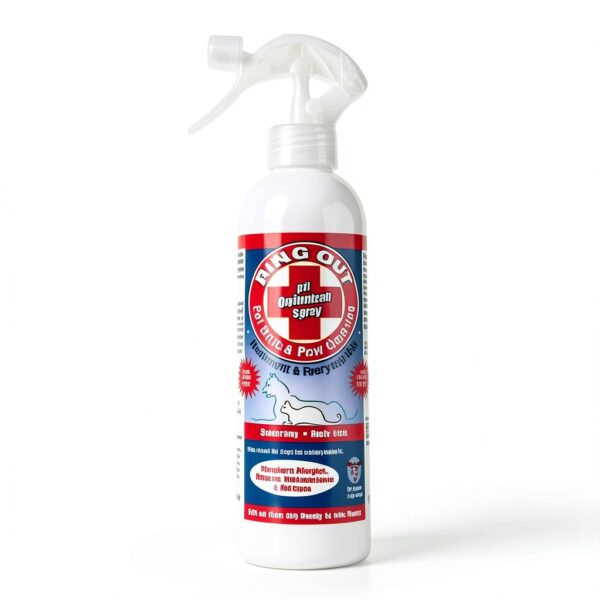 Ring Out for Pets FlexTran Ringworm Spray 8 oz Calming Itch Relief-4