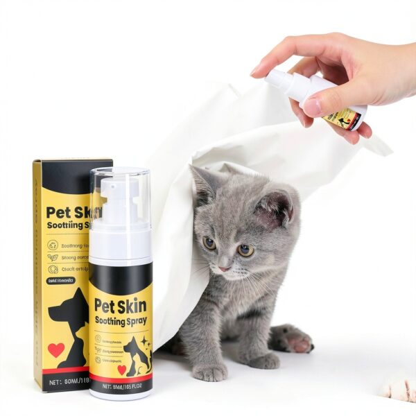 Pet Skin Treatment Spray jingchangdian for Dogs and Cats Itch Relief-5