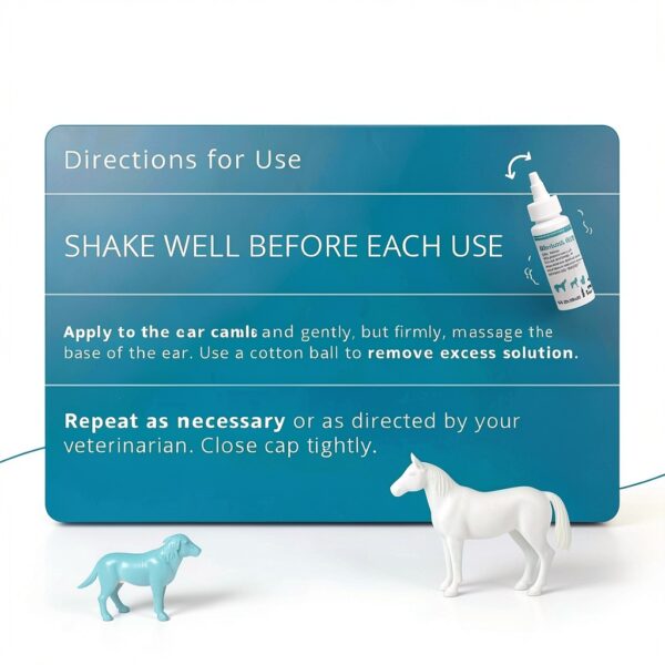Otic Cleanser 2 oz for Dogs Cats Horses by Dechra – Itch Relief-3