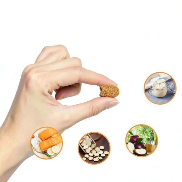 Cat Allergy Relief Chews Carmelie 200 Soft Chews Omega3 Probiotic-2