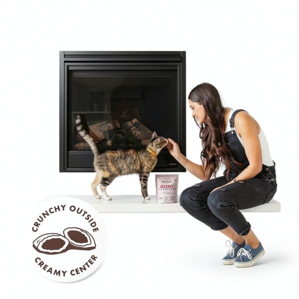 Rocco & Roxie Seasonal Allergy Relief for Cats, Cat Supplements & Vitamins, Probiotics to Support Gut Health, Fish Oil for Skin, Sneezing & Itching from Seasonal Allergies, Tart Cherry Immune Support-2