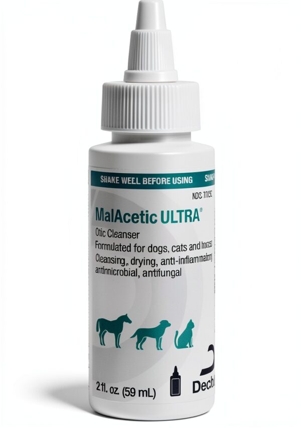 Otic Cleanser 2 oz for Dogs Cats Horses by Dechra – Itch Relief-0