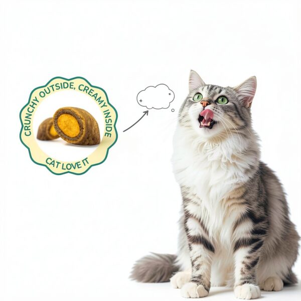 Cat Allergy Relief Woyamay 500 Crunchy Chicken Chews for Itchy Skin-3