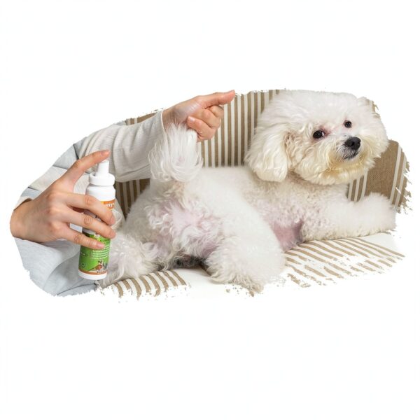 Dog Anal Gland Spray Puyrzoe Fast Relief Natural Soothing 4.06 fl oz-4
