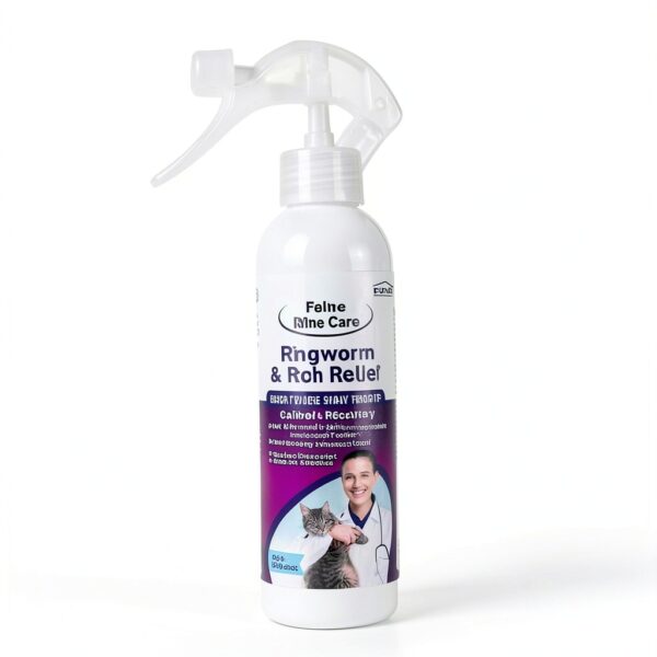 Feline Ring Care FlexTran Remedy Spray 8 oz Ringworm Mange Control-4