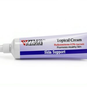 Zymox Topical Cream 0.5% Hydrocortisone for Dogs & Cats 1oz Relief-0