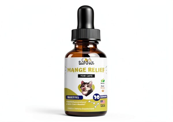 Natural Mange Treatment Cats Olympus Chicken Flavor Oral Remedy-4