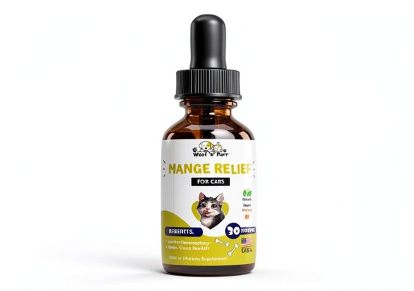Natural Mange Treatment Cats Olympus Chicken Flavor Oral Remedy-3